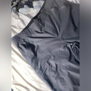 Spyder Men’s 34x34 Charcoal pants casual outdoor hiking golf